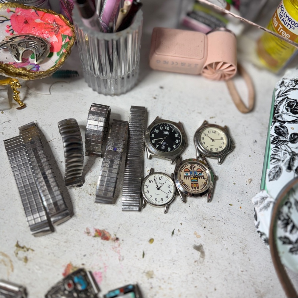 Vintage watches and bands